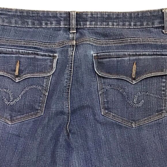 Route 66 Women’s Denim Jeans Size 23/14 Short Straight Bootcut - Picture 3 of 4